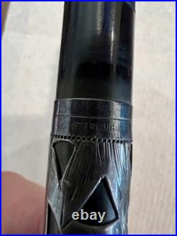 Ultra Rare Waterman 455 Sterling Silver Overlay Fountain Pen 1925