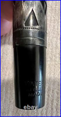 Ultra Rare Waterman 455 Sterling Silver Overlay Fountain Pen 1925