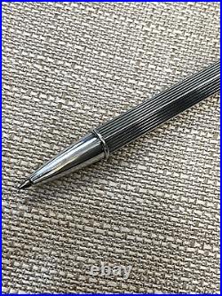 Unoargento Original 925 Sterling Silver Twist-open Ballpoint Pen $1K APR w CoA