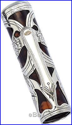Urso Sholom Aleichem Old Style Sterling Silver Limited Edition Fountain Pen