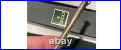VERY RARE Authentic GUCCI Vintage Sterling SILVER Ballpoint Pen Penna Biro