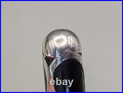 VERY RARE Salz Sterling Silver Filigree Eye Drpper Fountain Pen 14K Nib
