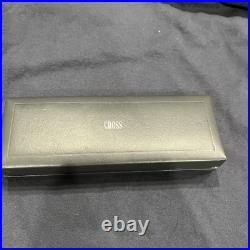 VINTAGE CROSS FOUNTAIN PEN STERLING SILVER 14k Medium NIB AT Personalized