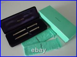 VINTAGE Never Used Authentic Tiffany & Co. 925 Silver T-clip Pen Set