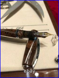 VISCONTI Sterling Silver Divine Proportions Limited Ed. 1598/1618 Fountain Pen