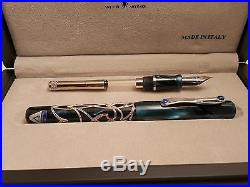 VISCONTI Versailles Limited Edition Sterling Silver Fountain Pen, ONLY 365 MADE