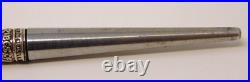 VNTG 6.75 925 Sterling Silver Repousse TRIBES of ISRAEL Ballpoint Desk Pen