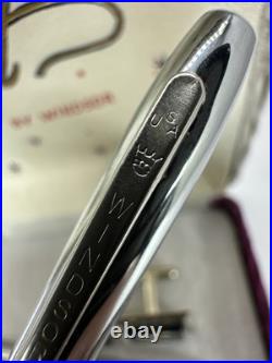 VTG Sterling Silver Inlay Mech. Pencil Pen Comet By Windsor Cufflink Tie Clip