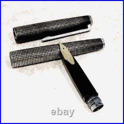 V-Pilot Custom Sterling Silver Fountain Pen