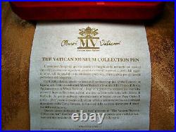 Vatican museum papal collection pen, Sterling, vintage