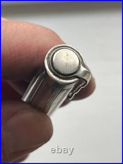 Very Rare Waterman Lady Patricia STERLING SILVER SHERATON LINED Fountain Pen