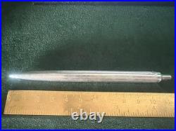 Vintage 925 Solid Silver Guilloché Click Ballpoint Pen