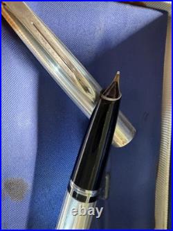 Vintage Aurora 98 Sterling Silver Fountain Pen 14k M (read Description)