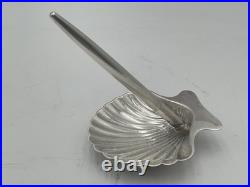 Vintage Authentic Tiffany & Co. Scallop Shell pen holder. 925 silver & pen