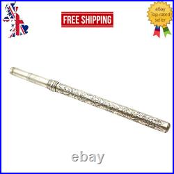 Vintage Birmingham Sterling Silver Pen Holder Made In England Hallmarks For 1910