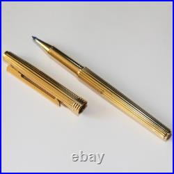 Vintage CHRISTIAN DIOR Gold Plated 925 Sterling Silver Pen RARE