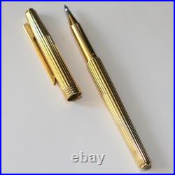 Vintage CHRISTIAN DIOR Gold Plated 925 Sterling Silver Pen RARE