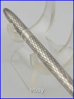 Vintage C 1960's Tiffany & Co Ballpoint Sterling Silver Pen