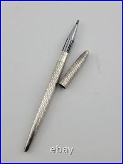 Vintage C 1960's Tiffany & Co Ballpoint Sterling Silver Pen
