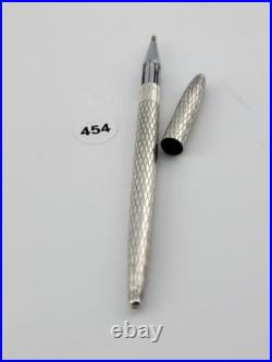 Vintage C 1960's Tiffany & Co Ballpoint Sterling Silver Pen
