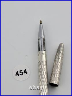 Vintage C 1960's Tiffany & Co Ballpoint Sterling Silver Pen