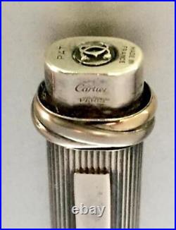 Vintage Cartier Vendome, Trinity STERLING SILVER (925) Ballpoint Pen #103393