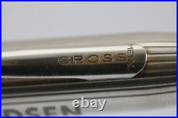 Vintage Cross Century II Sterling Silver Ballpoint Pen (Cased & Refill)
