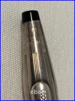 Vintage Cross Classic Century Sterling Silver Ballpoint Pen Made In USA With Box Vintage Cross Classic Century Sterling Silver Ballpoint Pen Made In USA With Box
