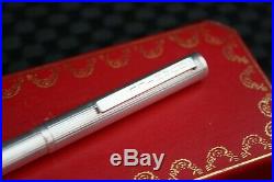 Vintage DUNHILL 925 Sterling Silver Ballpoint Pen Hallmarked