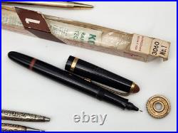 Vintage Fountain Pen & Mechanical Pencils Including Sterling Sheaffer As Is