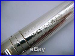 Vintage Fountain Pen Yard-O-Led Viceroy Grand Sterling Silver With Box
