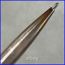 Vintage Gucci Sterling Silver Metal Ballpoint Twist Pen Tarnished S-15000