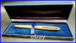 Vintage MONTBLANC & TIFFANY & CO. Sterling Silver Ballpoint Pen With TIFFANY Box