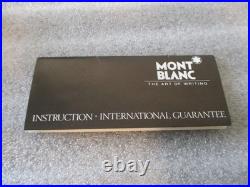 Vintage Montblanc Meistersuck Solitaire Ballpoint Pen Sterling Silver Germany