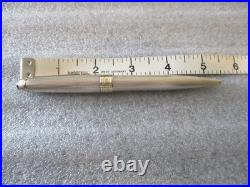 Vintage Montblanc Meistersuck Solitaire Ballpoint Pen Sterling Silver Germany