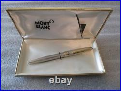 Vintage Montblanc Meistersuck Solitaire Ballpoint Pen Sterling Silver Germany