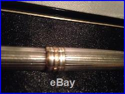 Vintage Montblanc Sterling Silver 925 Meisterstuck Pinstripe Ballpoint Pen