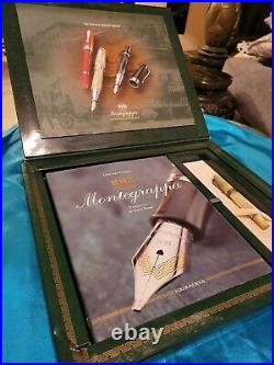 Vintage Montegrappa 1912 Fountain Pen 925 Silver Trim Historia Special Edition