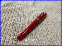 Vintage Montegrappa 1912 Roller Ball Pen Sterling Silver Good Condition
