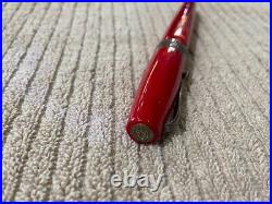 Vintage Montegrappa 1912 Roller Ball Pen Sterling Silver Good Condition