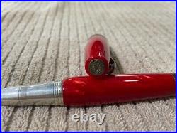 Vintage Montegrappa 1912 Roller Ball Pen Sterling Silver Good Condition