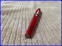 Vintage Montegrappa 1912 Roller Ball Pen Sterling Silver Good Condition