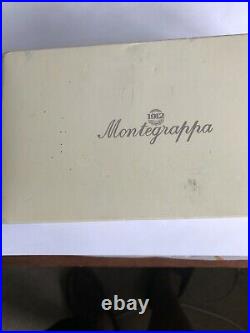Vintage Montegrappa Extra 1912 Fountain Pen 925 Silver Trim