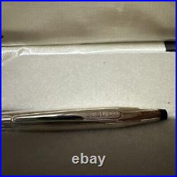 Vintage NOS RARE Cross Classic Solid Sterling Silver Pen. With Original Box