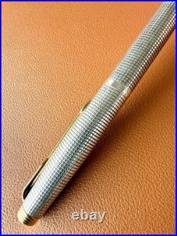 Vintage PARKER 75 Sterling Silver Fountain Pen -Extra Fine Nib Perfection