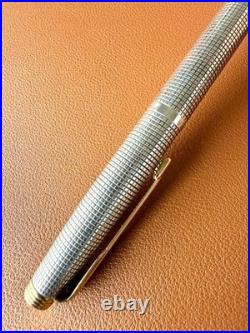 Vintage PARKER 75 Sterling Silver Fountain Pen -Extra Fine Nib Perfection