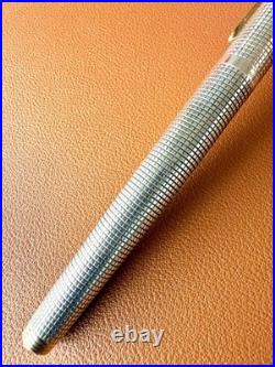 Vintage PARKER 75 Sterling Silver Fountain Pen -Extra Fine Nib Perfection