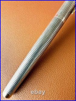 Vintage PARKER 75 Sterling Silver Fountain Pen -Extra Fine Nib Perfection