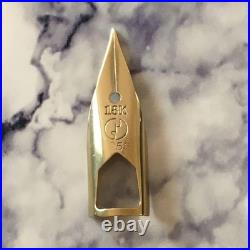 Vintage PLATINUM Sterling Silver 925 18K Gold Nib Fountain Pen Overhauled Japan Vintage PLATINUM Sterling Silver 925 18K Gold Nib Fountain Pen Overhauled Japan