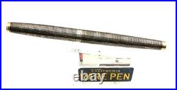 Vintage Parker 75 CISELE Sterling Silver Fountain Pen ITALIAN MARKET 14K F MINT